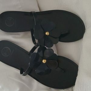 EUC Tory Burch Jelly flip flops